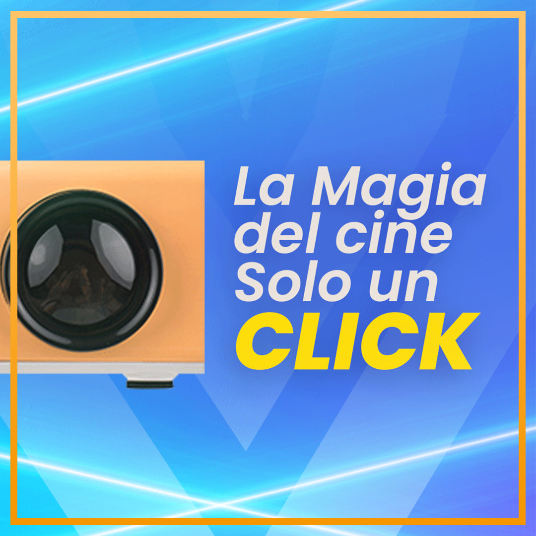 MINI PROYECTOR | LLEVA GRATIS LUCES LED Y EBOOK