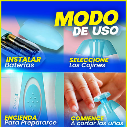 CORTADOR DE UÑAS PARA BEBES FAINSIDI™ | SIN DOLORES NI MOLESTIAS!