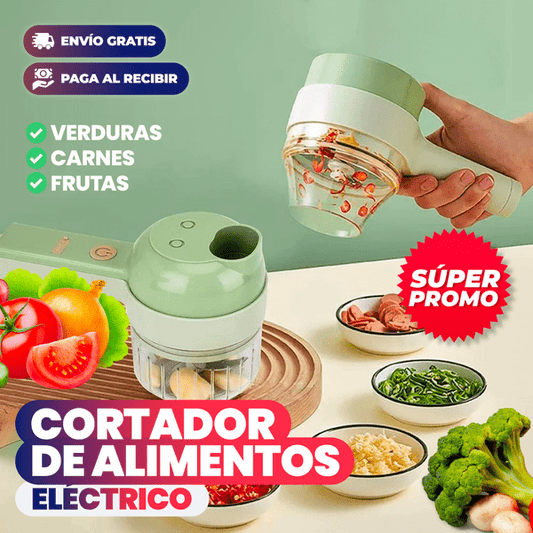 CORTADOR DE VEGETALES ELECTRICO™🥒|