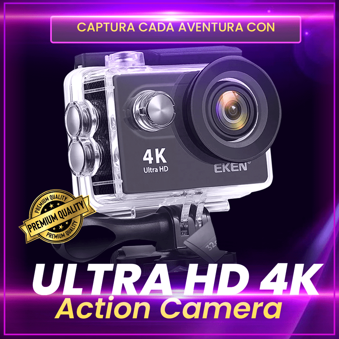 CAMARA GO PRO 4K| TUS AVENTURAS EN ALTA DEFINICION SIEMPRE!