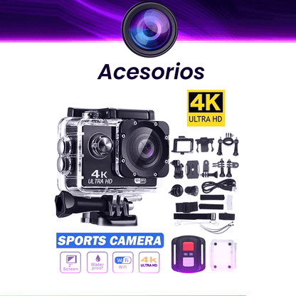 CAMARA GO PRO 4K| TUS AVENTURAS EN ALTA DEFINICION SIEMPRE!